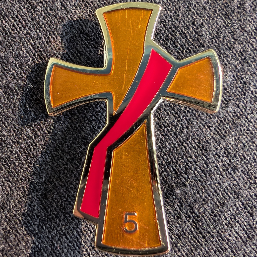 Deacon Pin  5 year anniversary