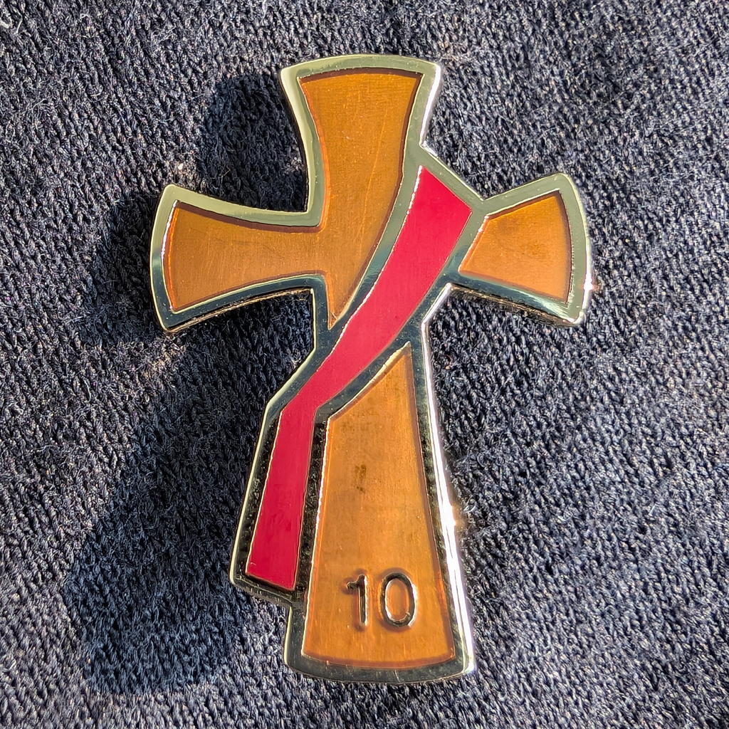 Deacon Pin 10 year anniversary