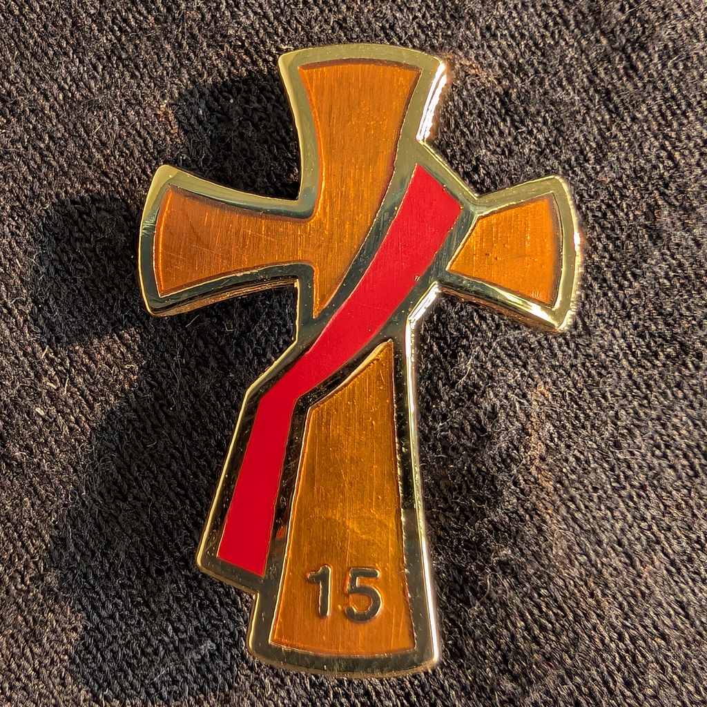 Deacon Pin 15 year anniversary