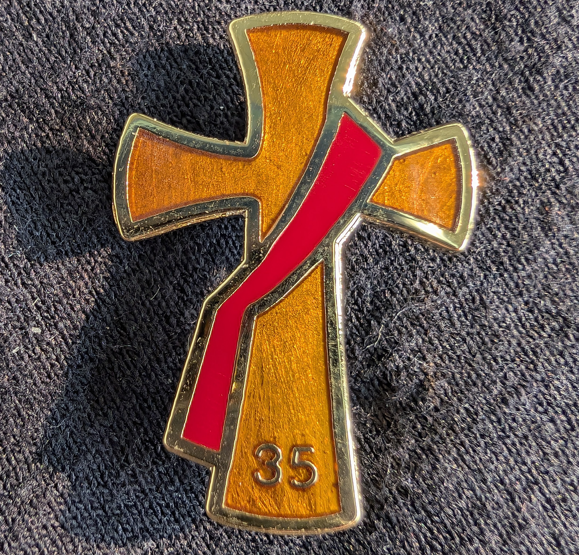 Deacon Pin 35 year anniversary