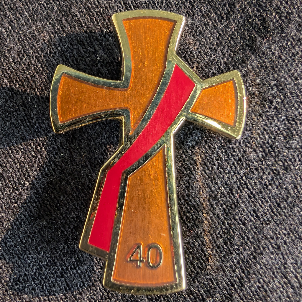 Deacon Pin 40 year anniversary