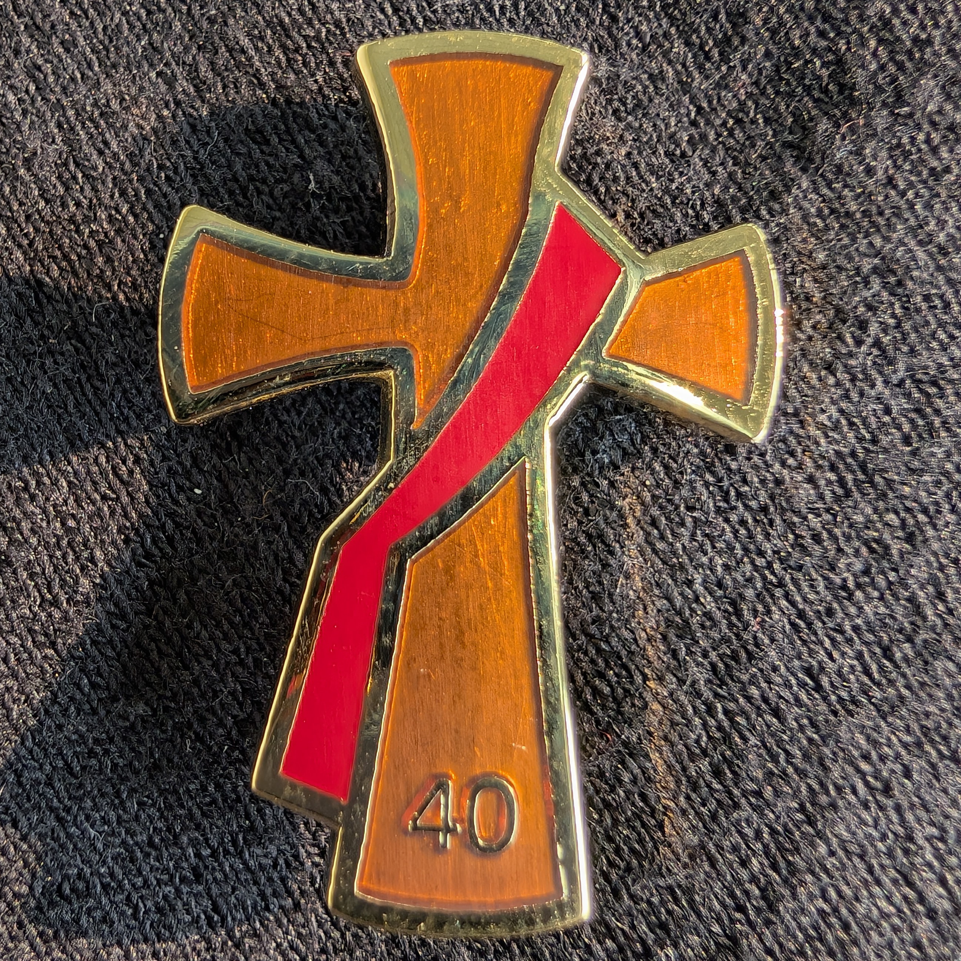 Deacon Pin 40 year anniversary